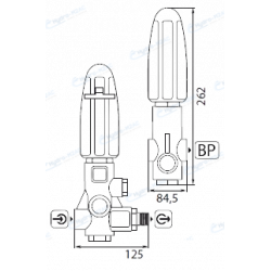 H450 - VANNE BYPASS H450 POUR POMPE INTERPUMP