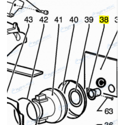 4.508.0009 - RACCORD DE CONNEXION DU FLEXIBLE D ASPIRATION