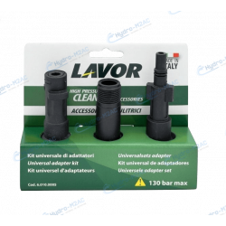 6.010.0005 - KIT 3 ADAPTATEURS UNIVERSEL ACCESSOIRES LAVOR