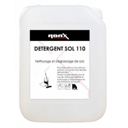 00935 - BIDON 5L DETERGENT SOL 110 - DEGRAISSAGE SOLS ENCRASSES