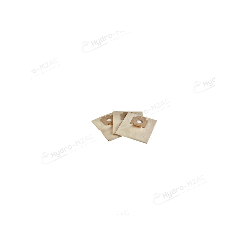SACHET DE 3 SACS PAPIER 20 L POUR CENTRALE D'ASPIRATION - image 1