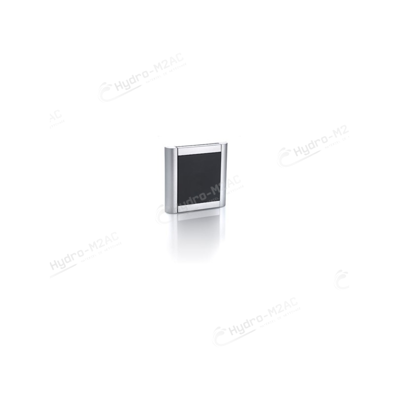 PRISE DESIGN MURALE ENCASTRABLE ALUMINIUM NOIR - image 1