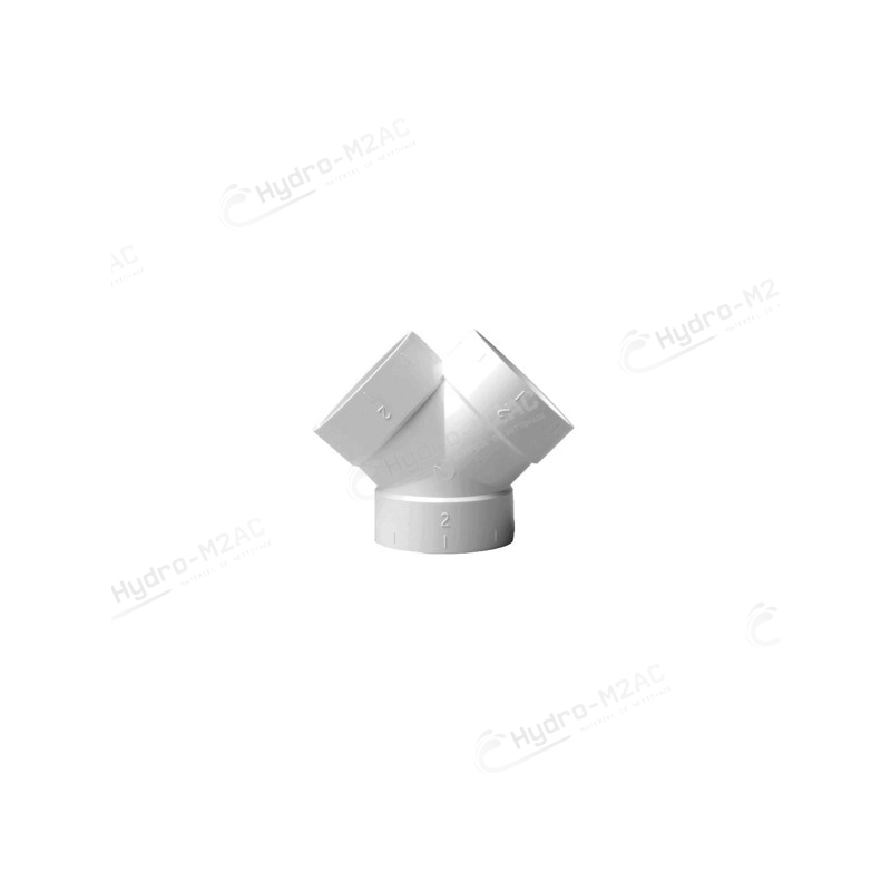 RACCORD Y 2X45° F-F - image 1