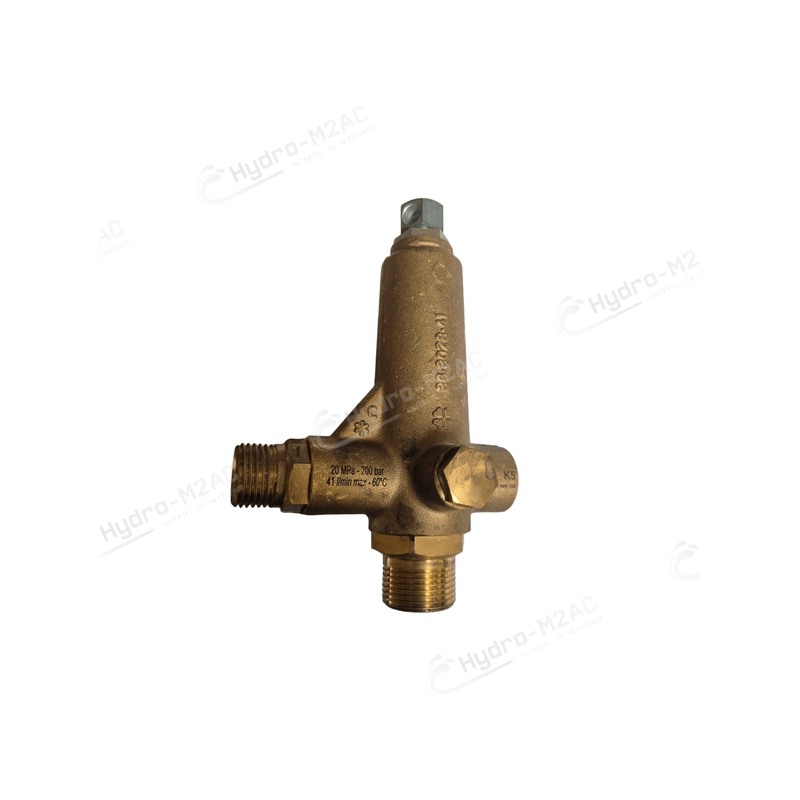 VANNE DE BY-PASS INTERPUMP K5.1 200 BAR 11-16 L/MIN - image 1