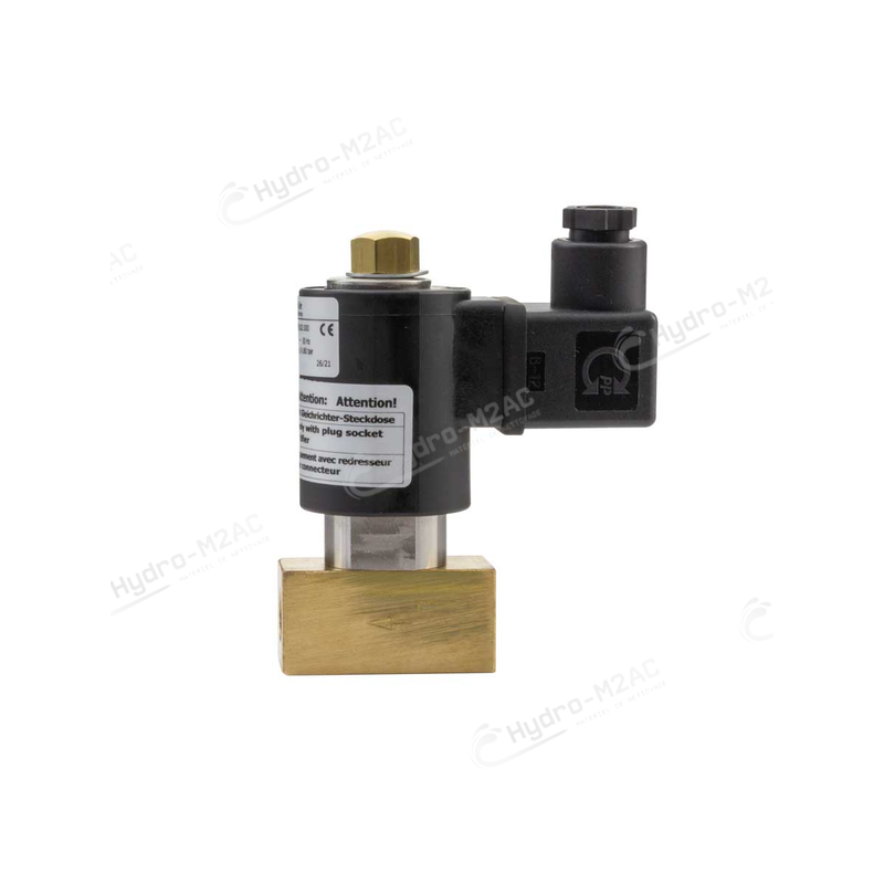 ÉLECTROVANNE HAUTE PRESSION 1/4 F 24 V 180 BAR - image 1