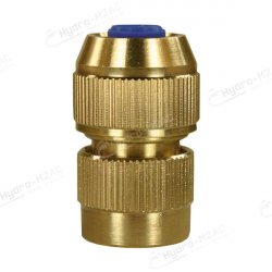 RACCORD RAPIDE LAITON POUR TUYAU 1/2" - image 1