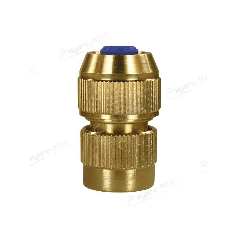 RACCORD RAPIDE LAITON POUR TUYAU 1/2" - image 1
