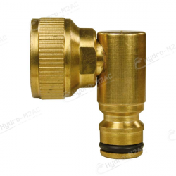 COUPLEUR ROTATIF 90° 3/4" M LAITON - image 1