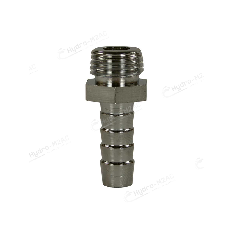 RACCORD DROIT CANNELÉ 3/4 M-25 INOX - image 1