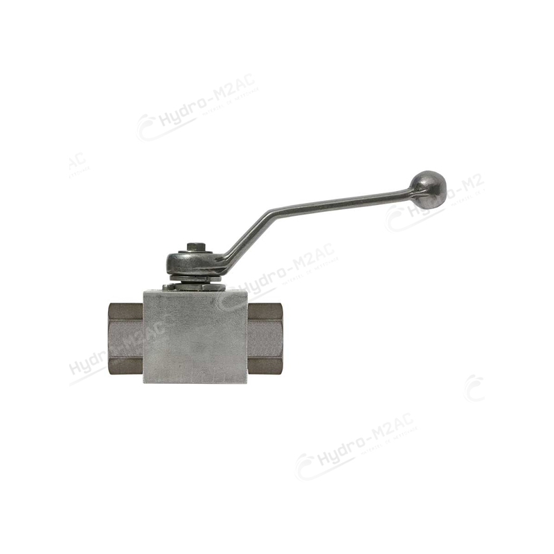 VANNE 1/4 DE TOUR 1/2 F INOX 500 BAR - image 1
