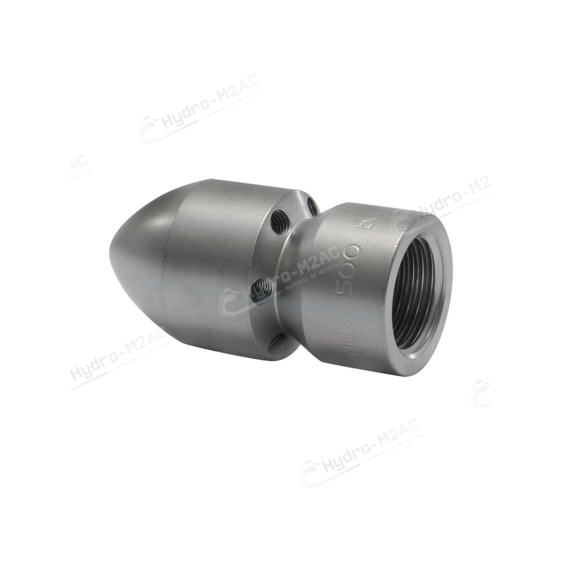 BUSE DE CANALISATION OGIVALE INOX 1/2" FEMELLE - CALIBRE 100 - image 1