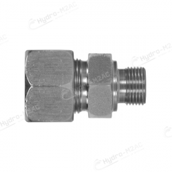 RACCORD À BAGUE 3/8M:TUBE 12 INOX - image 1