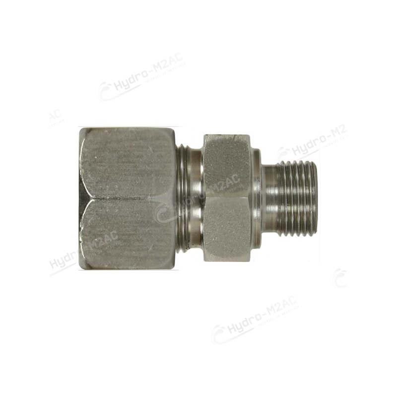RACCORD À BAGUE G 12L-1/4M ACIER ZINGUÉ - image 1