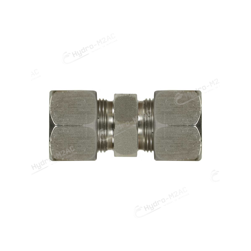 RACCORD À BAGUE G 16S ACIER ZINGUÉ - 630 BAR - image 1