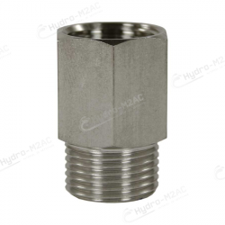 RACCORD 1/4M:1/4F INOX - 250 BAR - image 1