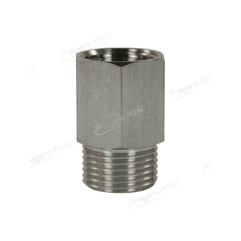 RACCORD 1/4M:1/4F INOX - 250 BAR - image 1