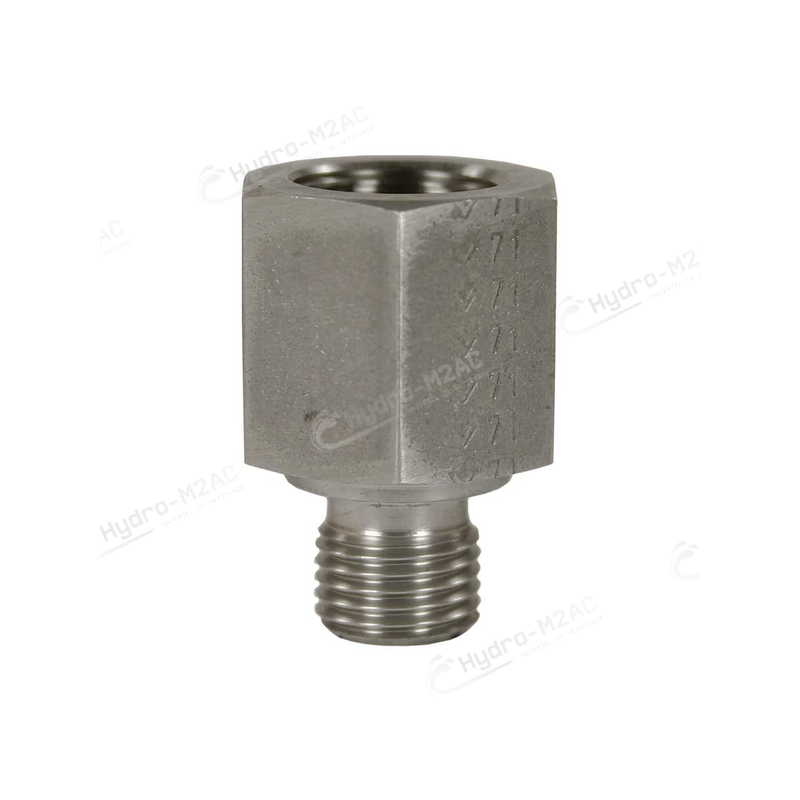 RÉDUCTION 1/8M:1/4F INOX - 400 BAR - image 1