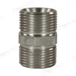 COUPLEUR DE FLEXIBLE M22 M / M22 M INOX 400 BAR - image 1