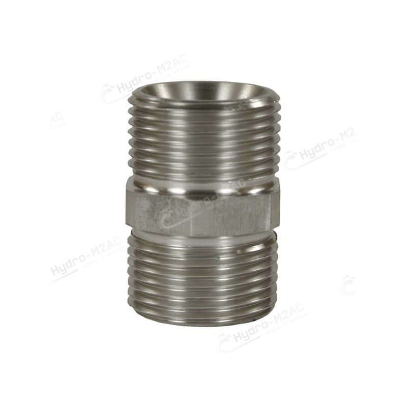 COUPLEUR DE FLEXIBLE M22 M / M22 M INOX 400 BAR - image 1
