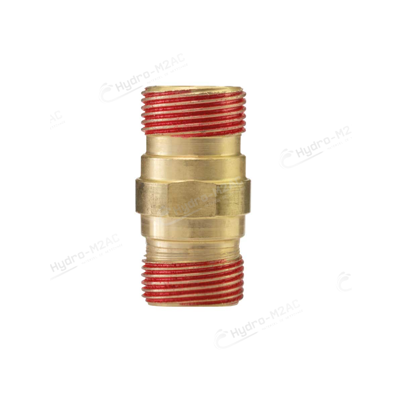 COUPLEUR DE FLEXIBLE TR22 M / TR22 M LAITON 400 BAR - image 1