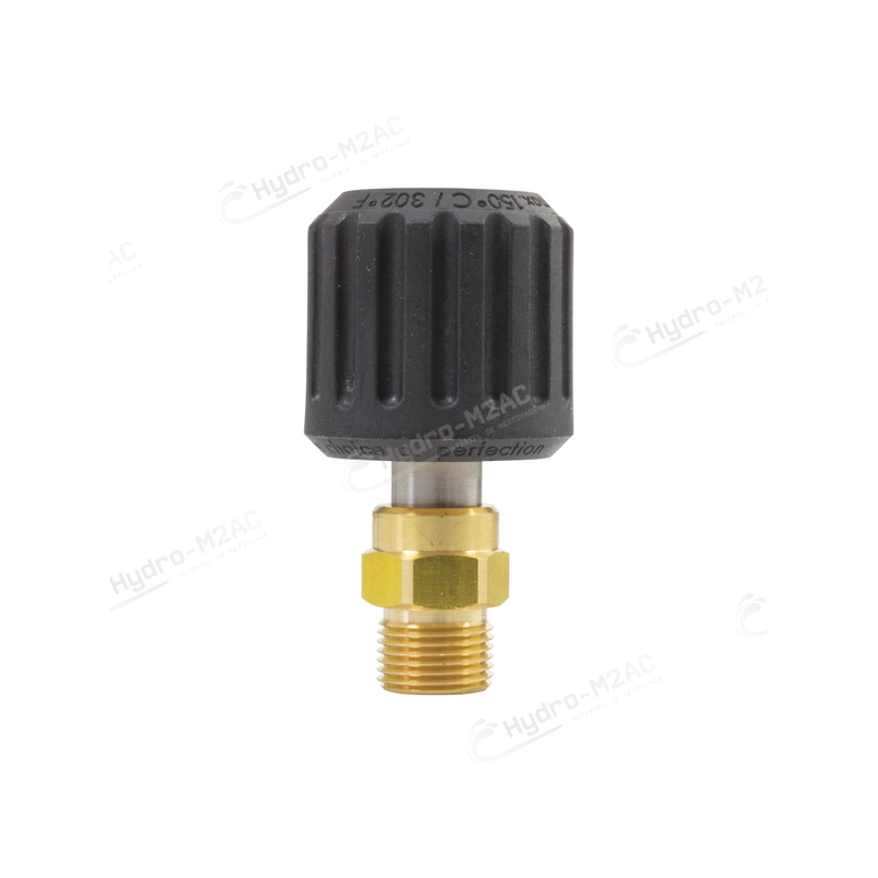 RACCORD MANUEL ROTATIF ST-44 M22 F / 3/8 M 400 BAR - image 1