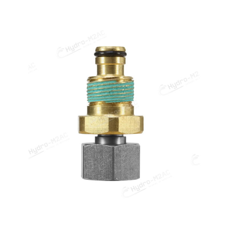 ADAPTATEUR K-LOCK 7 TR20 M / M18 F LAITON / INOX 400 BAR - image 1