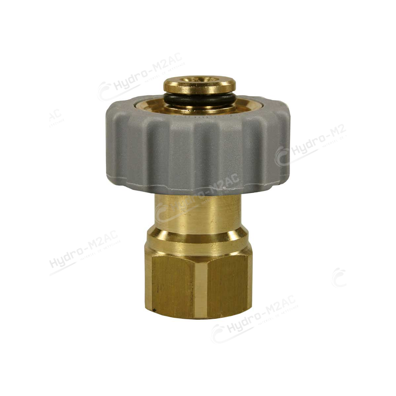 RACCORD MANUEL M21 F / 3/8 F 400 BAR - image 1