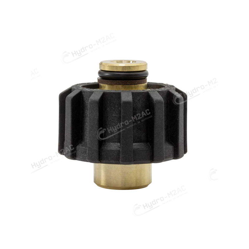 RACCORD MANUEL M22 F / 1/4 F DOUILLE LONGUE - image 1