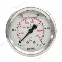 MANOMÈTRE Ø63 MM 0-1000 BAR...
