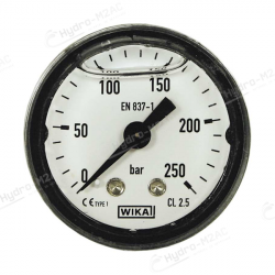 MANOMÈTRE Ø40 MM 0-250 BAR...