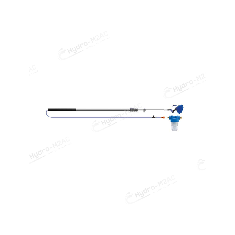 BROSSE DE LAVAGE TÉLESCOPIQUE ALU 6 SECTIONS 1,9-10 M - image 1
