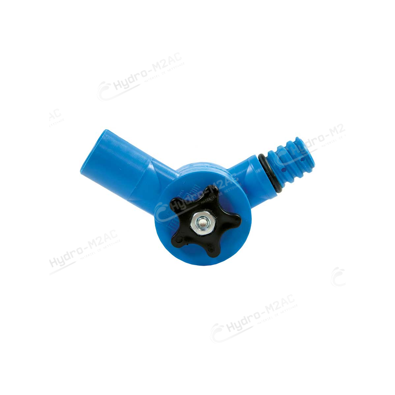 ROTULE AJUSTABLE POUR BROSSE BLEUE 120 MM - image 1