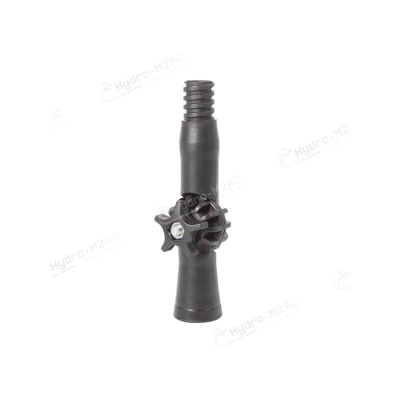 ROTULE AJUSTABLE POUR BROSSE NOIRE 135 MM - image 1