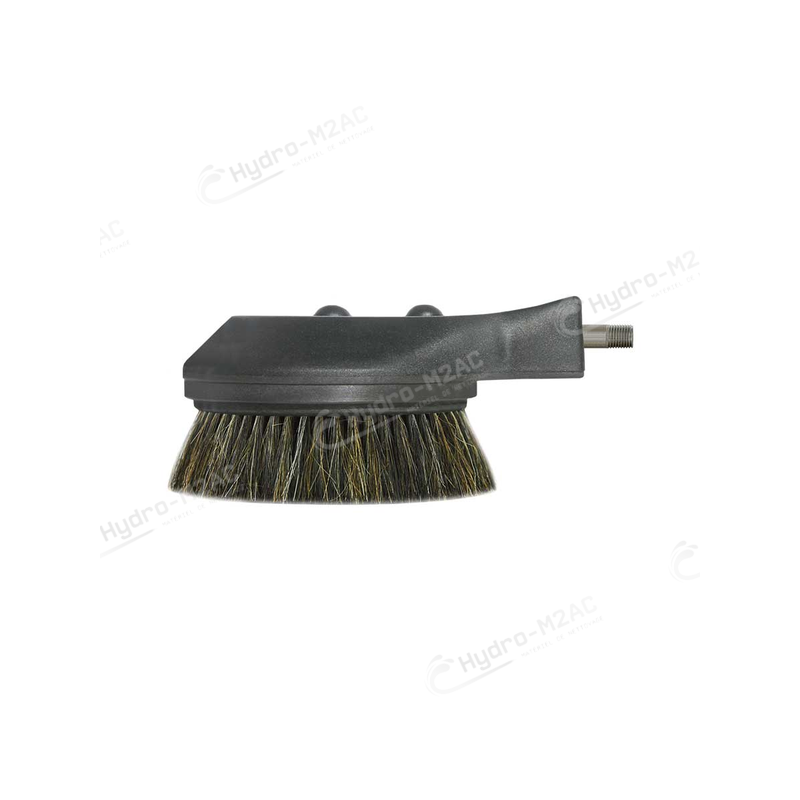 BROSSE ROTATIVE NOIRE EN CRIN - ENTRÉE 1/4 M - image 1