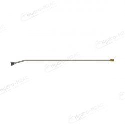 TUBE DE LANCE 800 MM 15° INOX - image 1