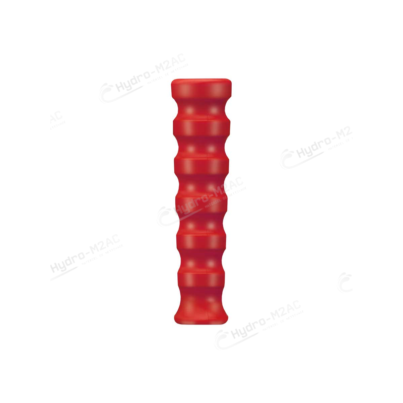 MANCHON ANTI-COURBURE ROUGE DN12 ONDULÉ - image 1