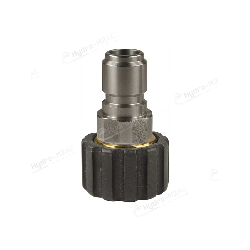 RACCORD MÂLE ST-3100 M22 F - INOX / LAITON - image 1
