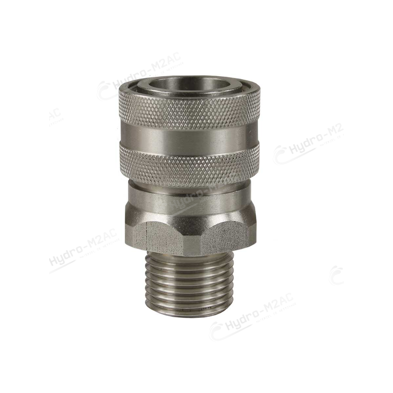 RACCORD RAPIDE ST-3100 1/2" M INOX - image 1