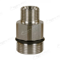ADAPTATEUR M24 M / 1/4" M - INOX - 700 BAR - image 1