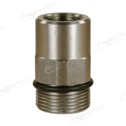 ADAPTATEUR M24 M / 3/8" F - INOX - 700 BAR - image 1