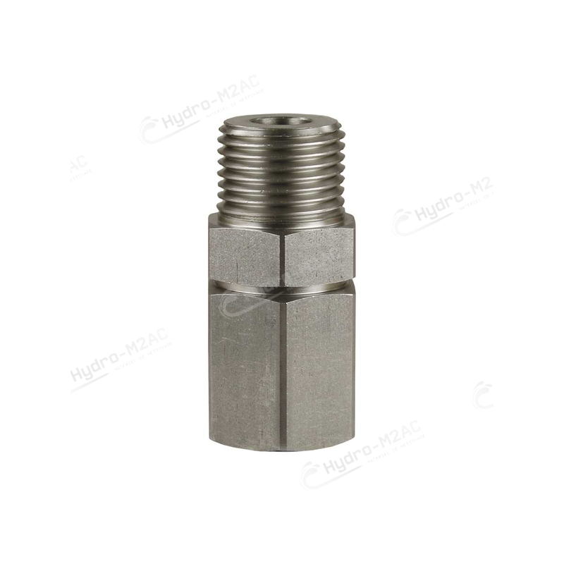 RACCORD ROTATIF 1/2 M - 1/2 F INOX 10,5 MM - image 1