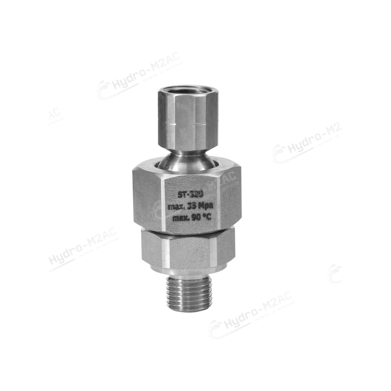 PORTE-BUSE ST-330 1/4 F NPT - 1/4 M BSP INOX - image 1