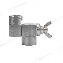 PORTE-BUSE ST-330 VERROUILLABLE 1/4 M - 1/4 F INOX - image 1