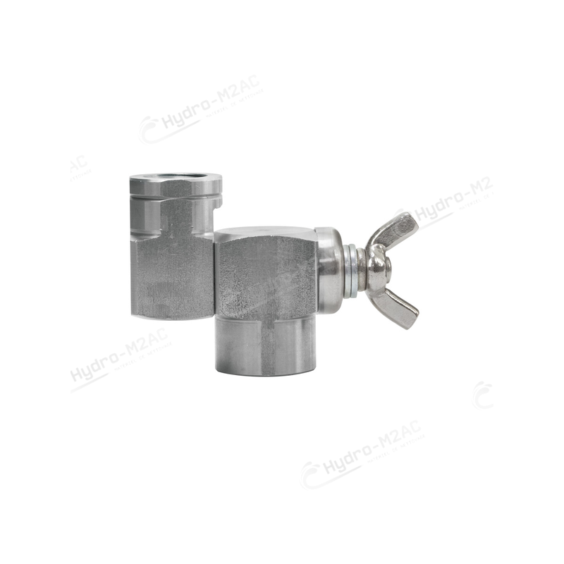 PORTE-BUSE ST-330 VERROUILLABLE 1/4 M - 1/4 F INOX - image 1