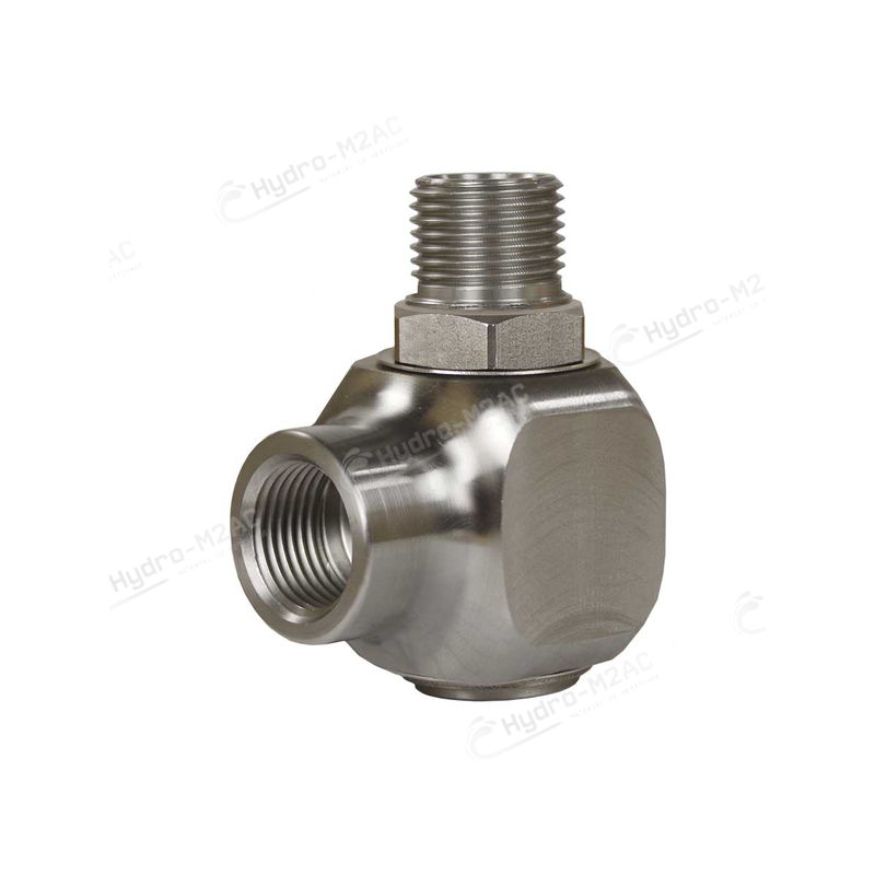 RACCORD ROTATIF 90° 1/2 F - 1/2 M ST-322 INOX - image 1