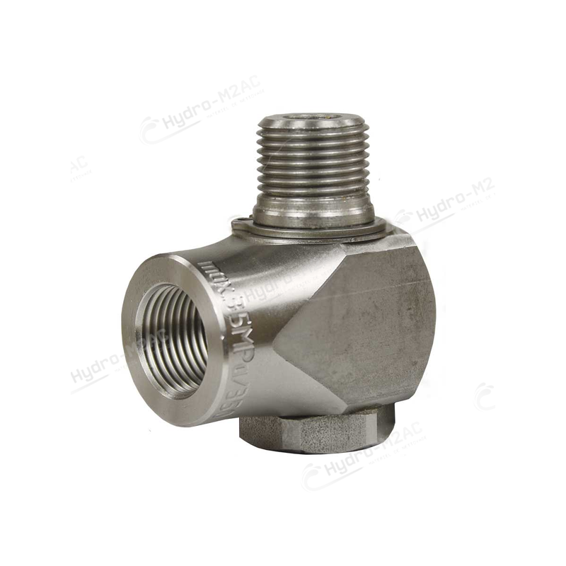 RACCORD ROTATIF ST-320 1/4 F - 1/4 M INOX - image 1