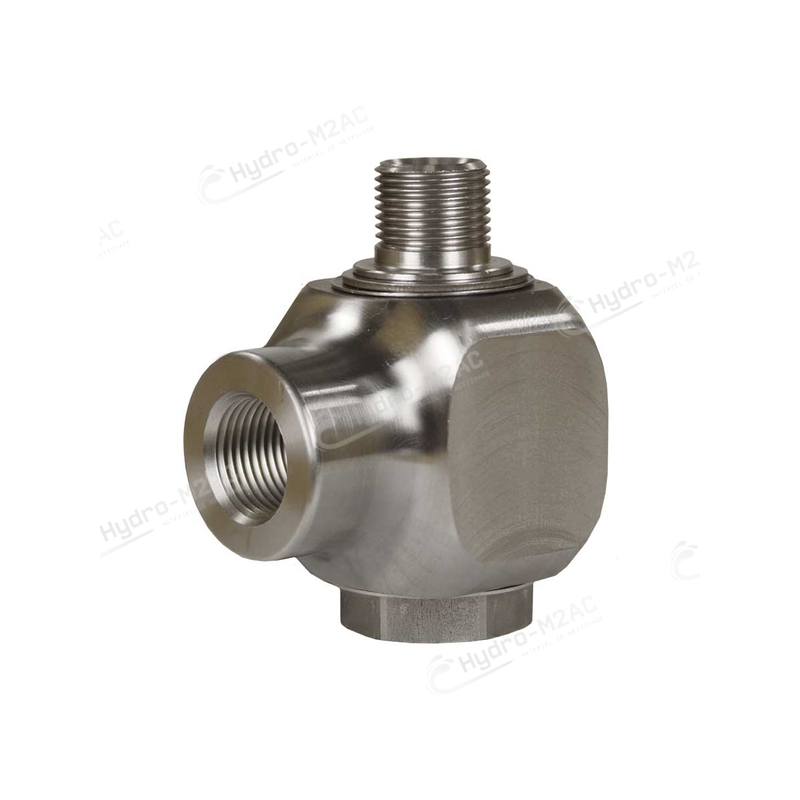 RACCORD ROTATIF 90° 3/8 F - 3/8 M ST-322 INOX - image 1