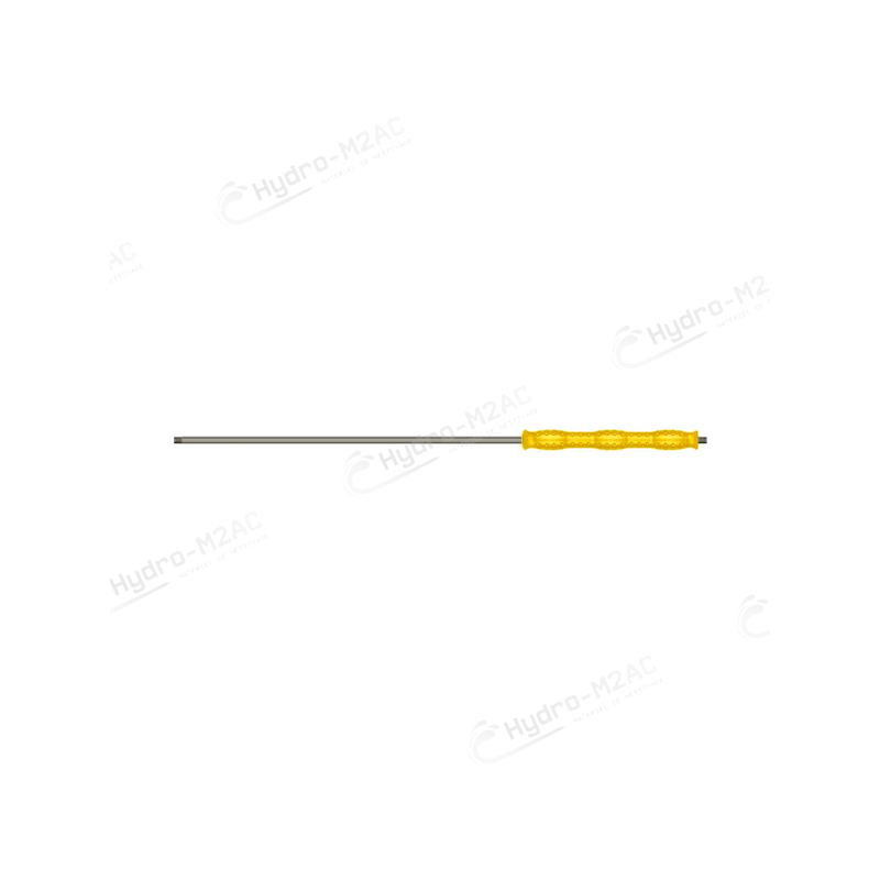 LANCE SURMOULÉE 900/300 ST-29 INOX JAUNE - HACCP - image 1