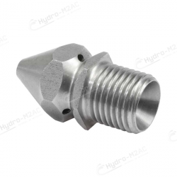 BUSE DE CANALISATION 1/4" M 040 JET FRONTAL INOX - image 1