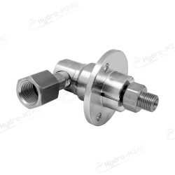 RACCORD ROTATIF DYF-06 90° 3/8" F - 1/4" M 275 BAR - image 1